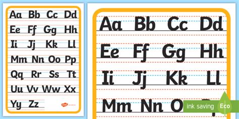 Upper and Lower Case Handwriting Letter Formation .